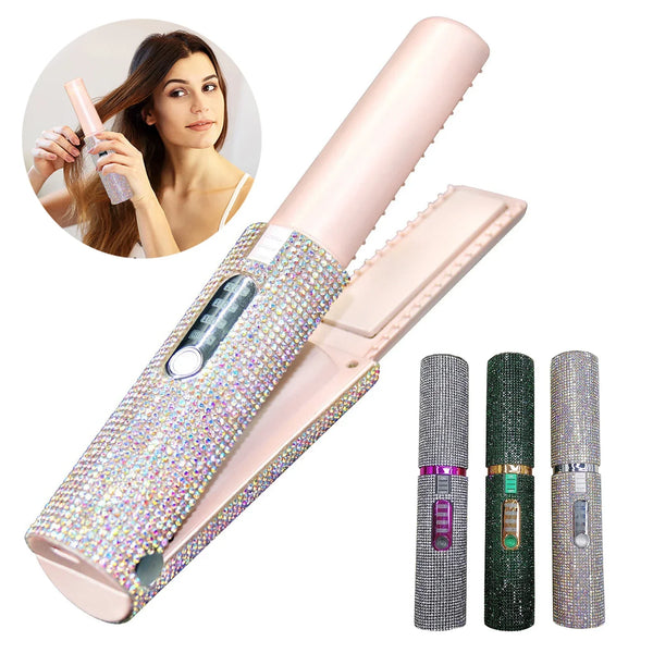 Bedazzled Cordless Hair Styling Brush